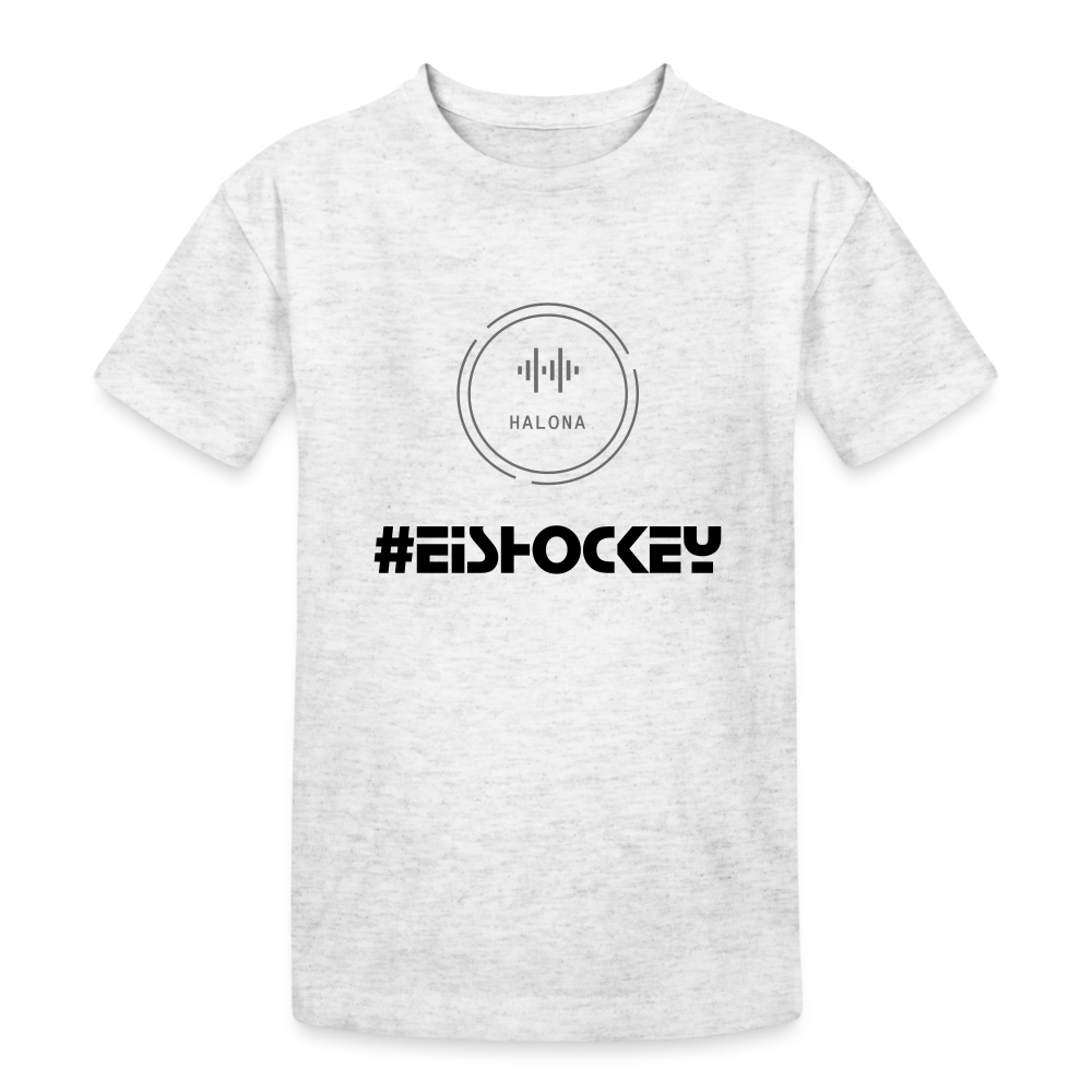 Halona Kinder T-Shirt personalisierbar Halona Cotton - Weiß meliert